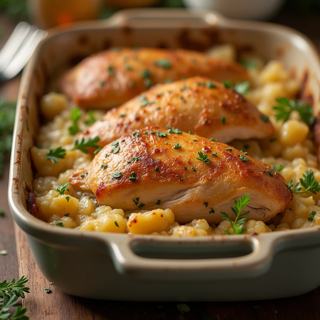 chiken and dressing 1