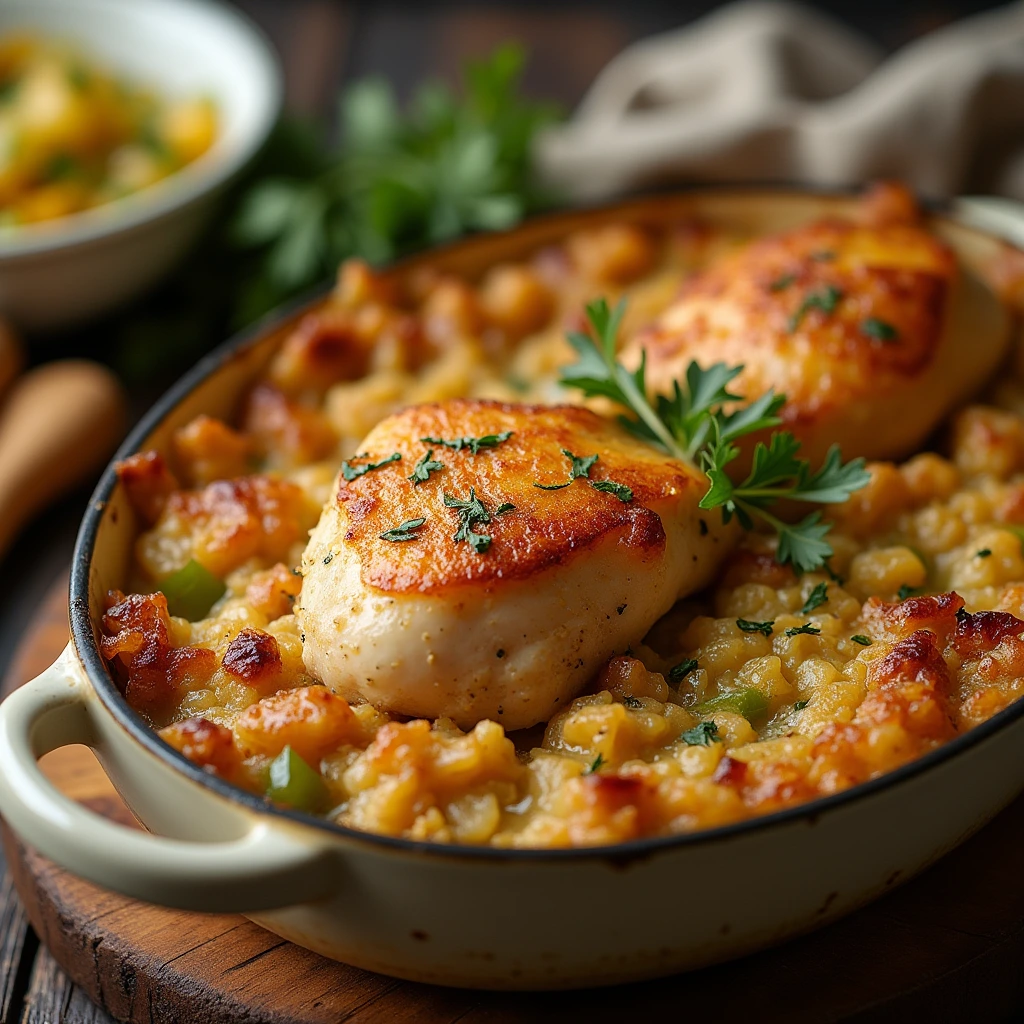 chiken and dressing 2